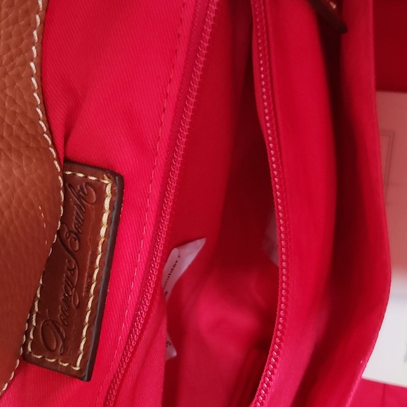 Dooney and Bourke Caramel Logo Lock shoulder bag - Picture 9 of 10